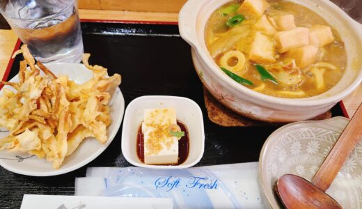 【カレー煮込みうどんの名店】めん専門店　味良（北区）